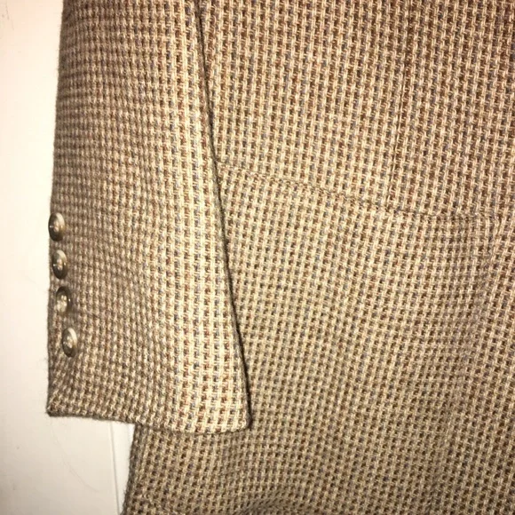 Casual Corner Brown Houndstooth Blazer - Picture 2 of 5